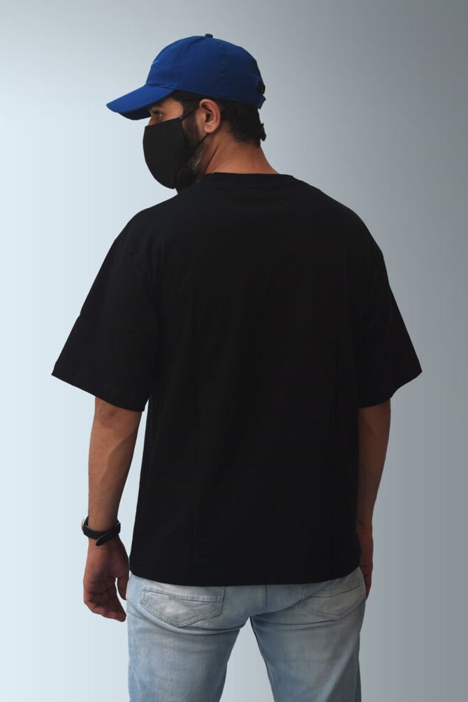 Black Oversized T-shirt Kommet