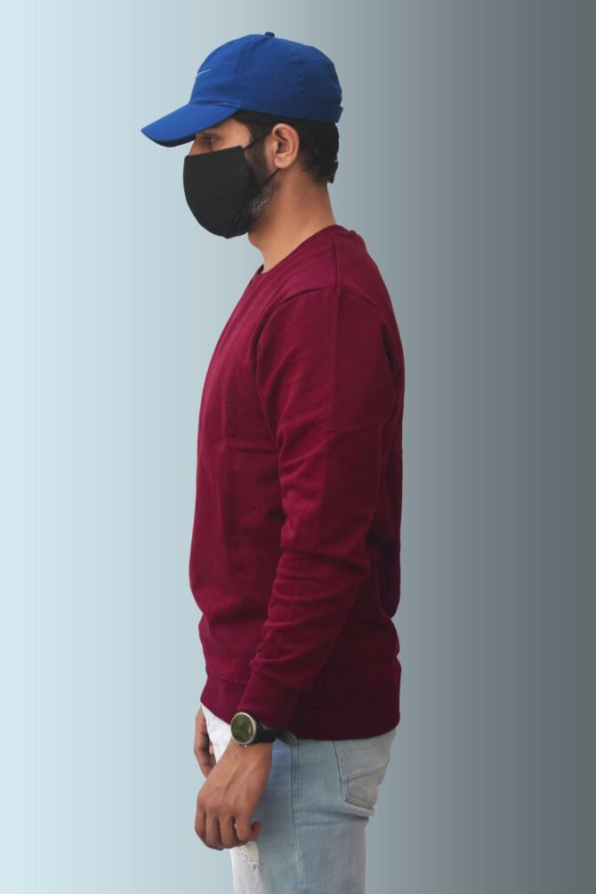 Maroon Sweatshirt Kommet