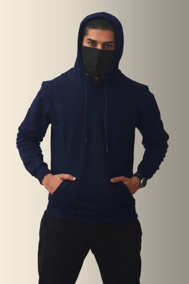 Blue Hoodie Kommet