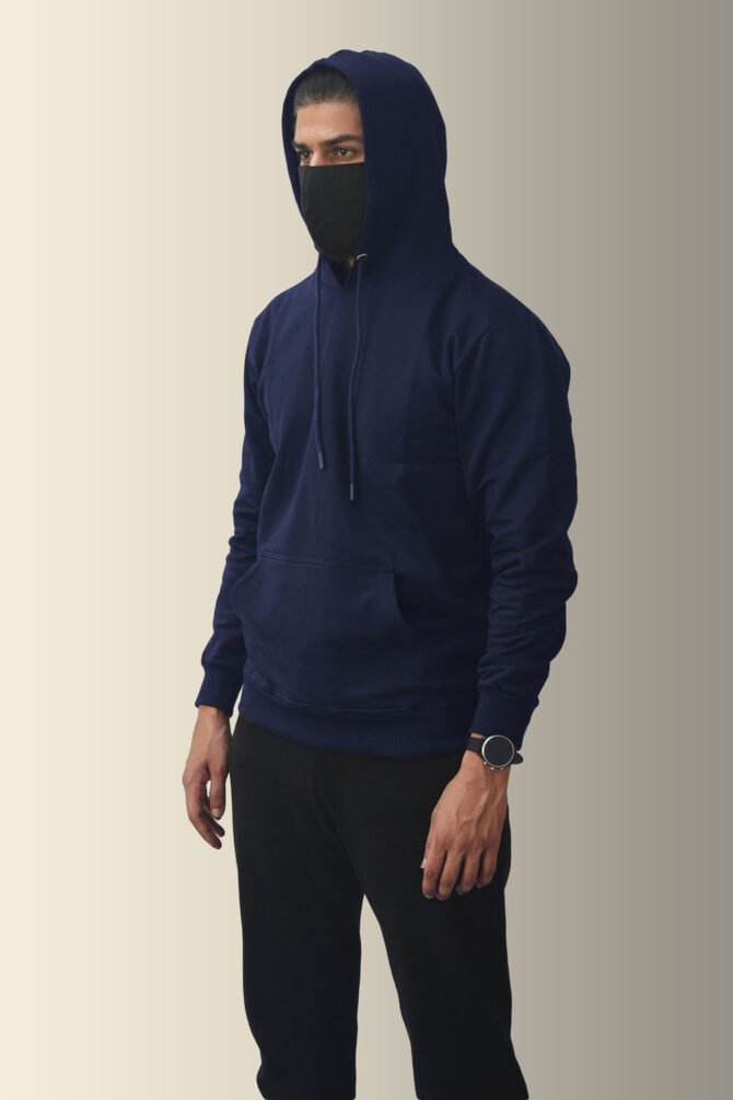 Blue Hoodie Kommet