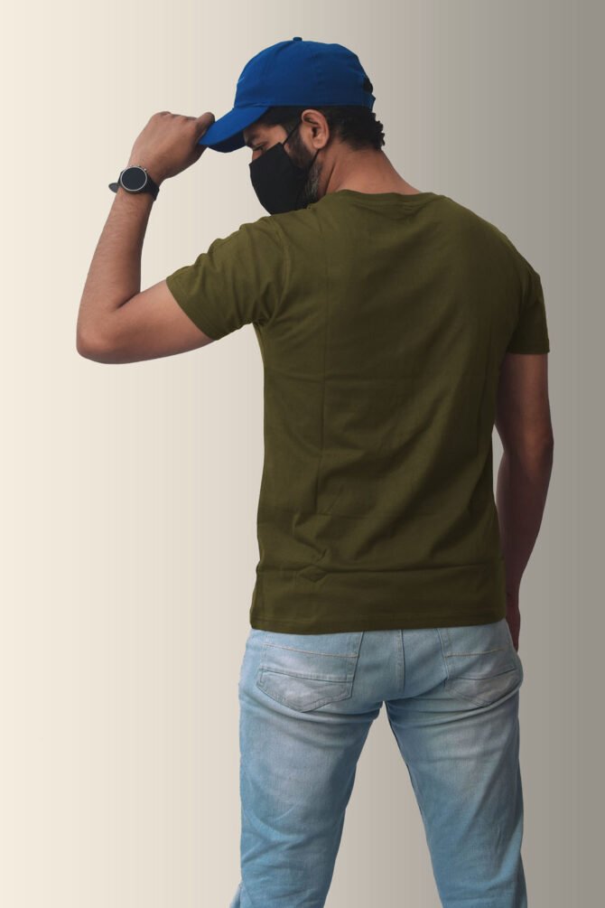 Olive Green T-shirt Kommet