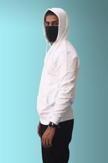 White Hoodie Kommet