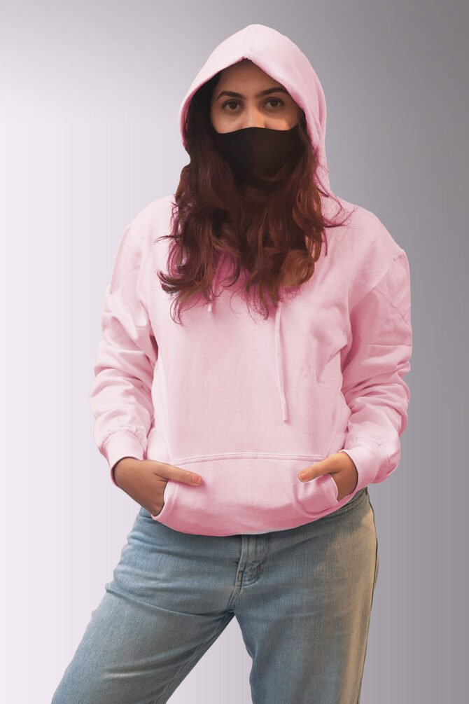 Pink Hoodie Kommet