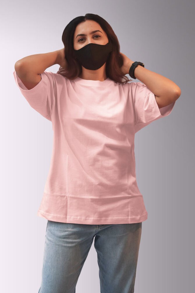 Pink Oversized T-shirt Kommet