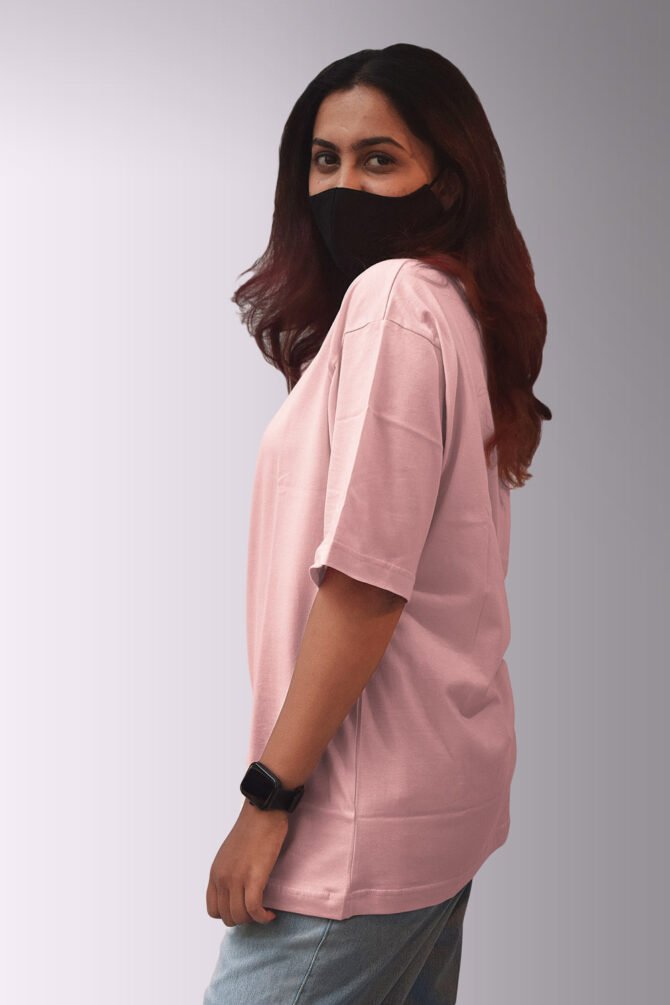 Pink Oversized T-shirt Kommet