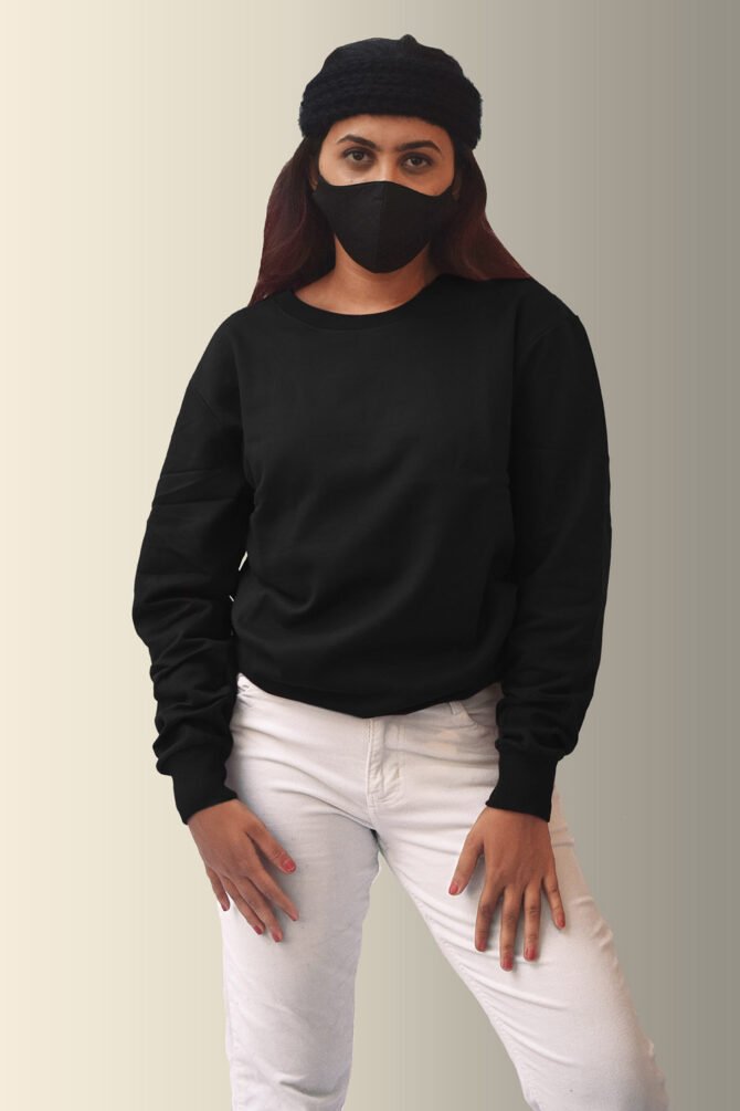 Black Sweatshirt Kommet