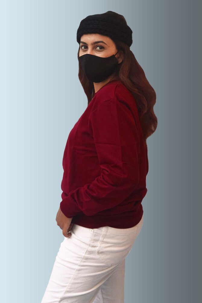 Maroon Sweatshirt Kommet