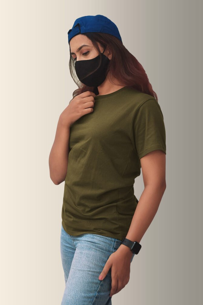 Olive Green T-shirt Kommet