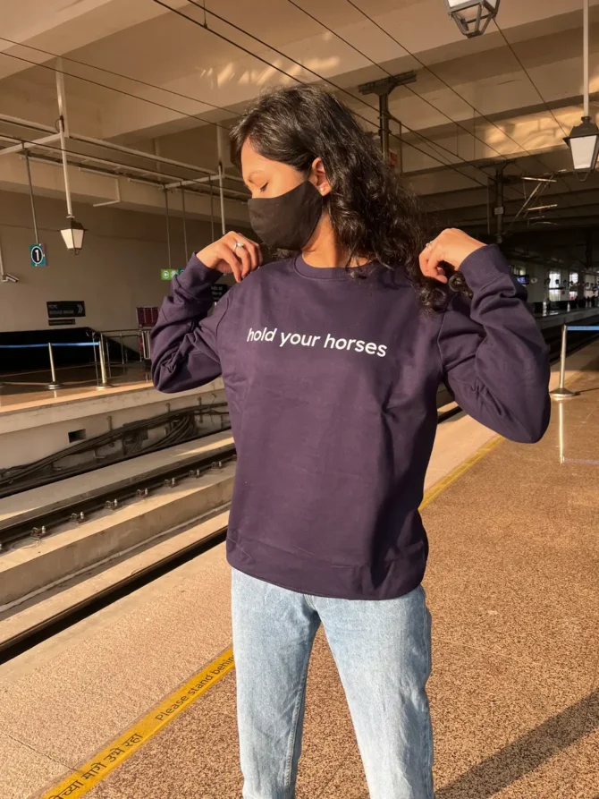 Hold your horses Sweatshirt Kommet