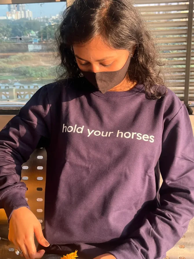 Hold your horses Sweatshirt Kommet